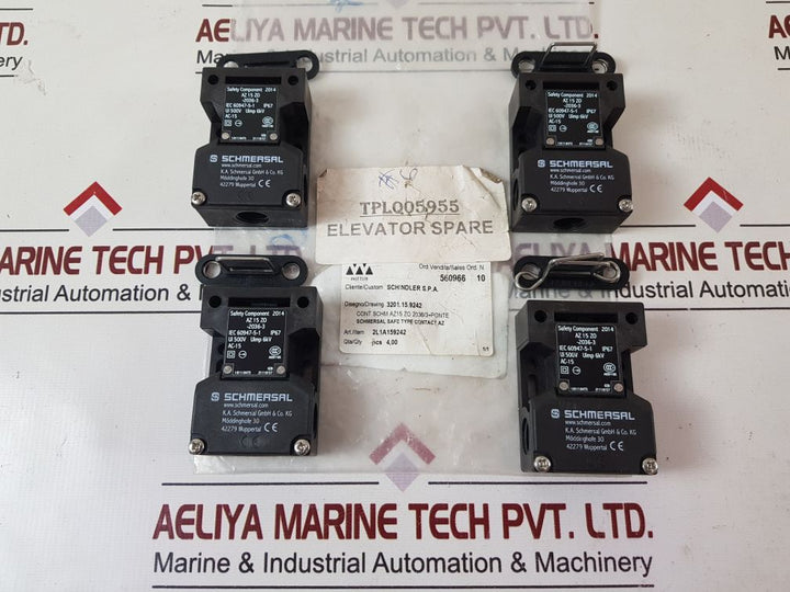Schmersal Az 15 Zo-2036-3 Limit Switch