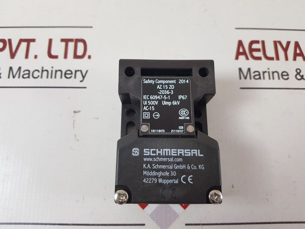 Schmersal Az 15 Zo-2036-3 Limit Switch