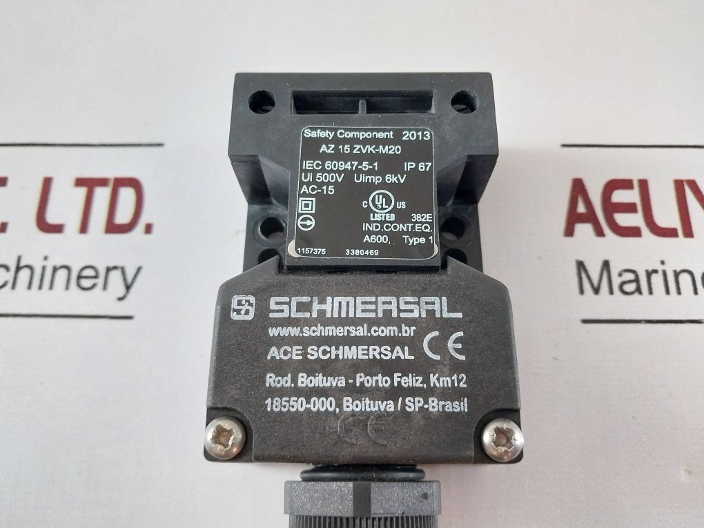 Schmersal Az 15 Zvk-m20 Limit Switch
