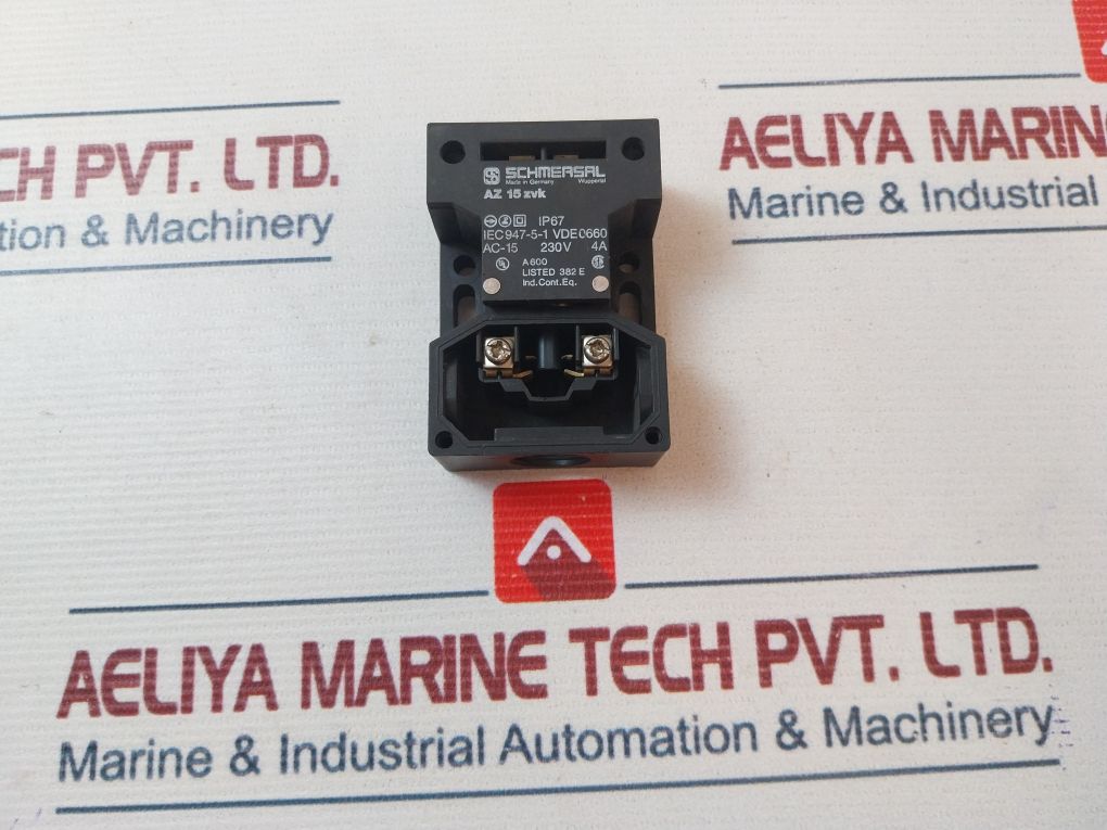 Schmersal Az 15 Zvk Safety Interlock Switch A600