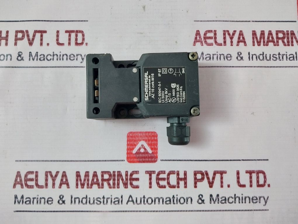 Schmersal Az 16 Zvrk-m16 Safety Interlock Door Switch