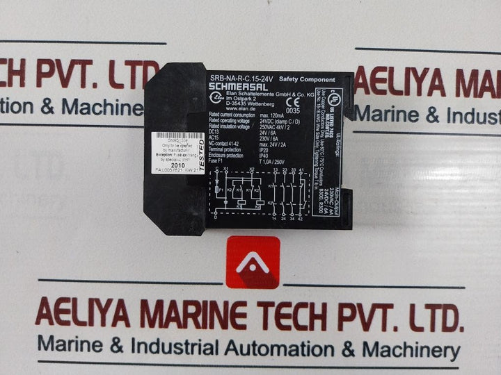 Schmersal Srb-na-r-c.15 Safety Relay 230Vac/6A