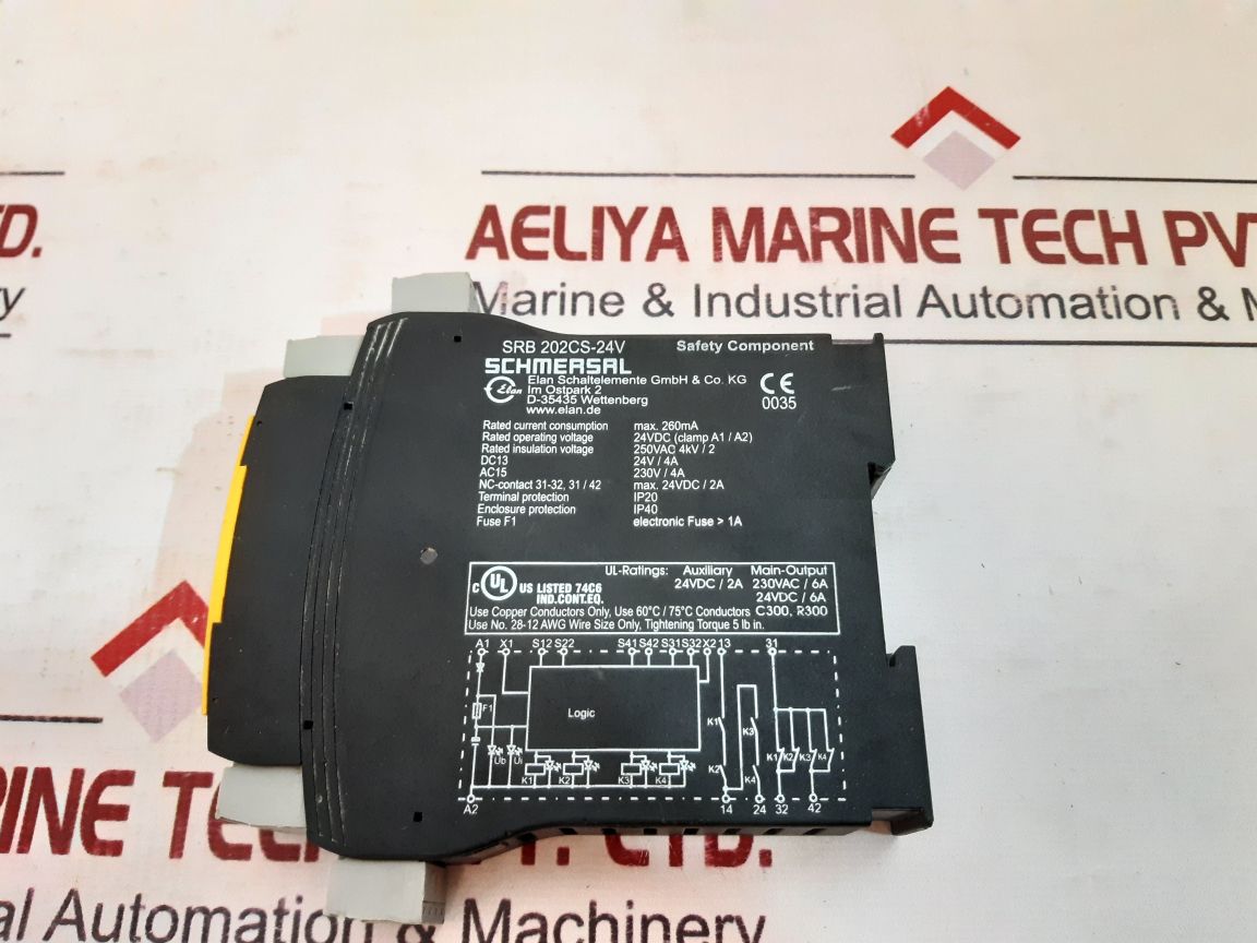 Schmersal Srb 202Cs-24V Safety Relay