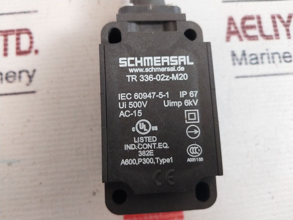 Schmersal Tr 336-02Z-m20 Limit Switch