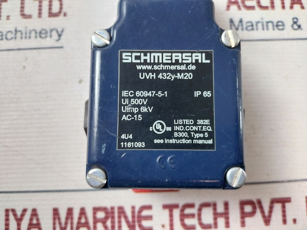 Schmersal Uvh 432Y-m20 Limit Switch