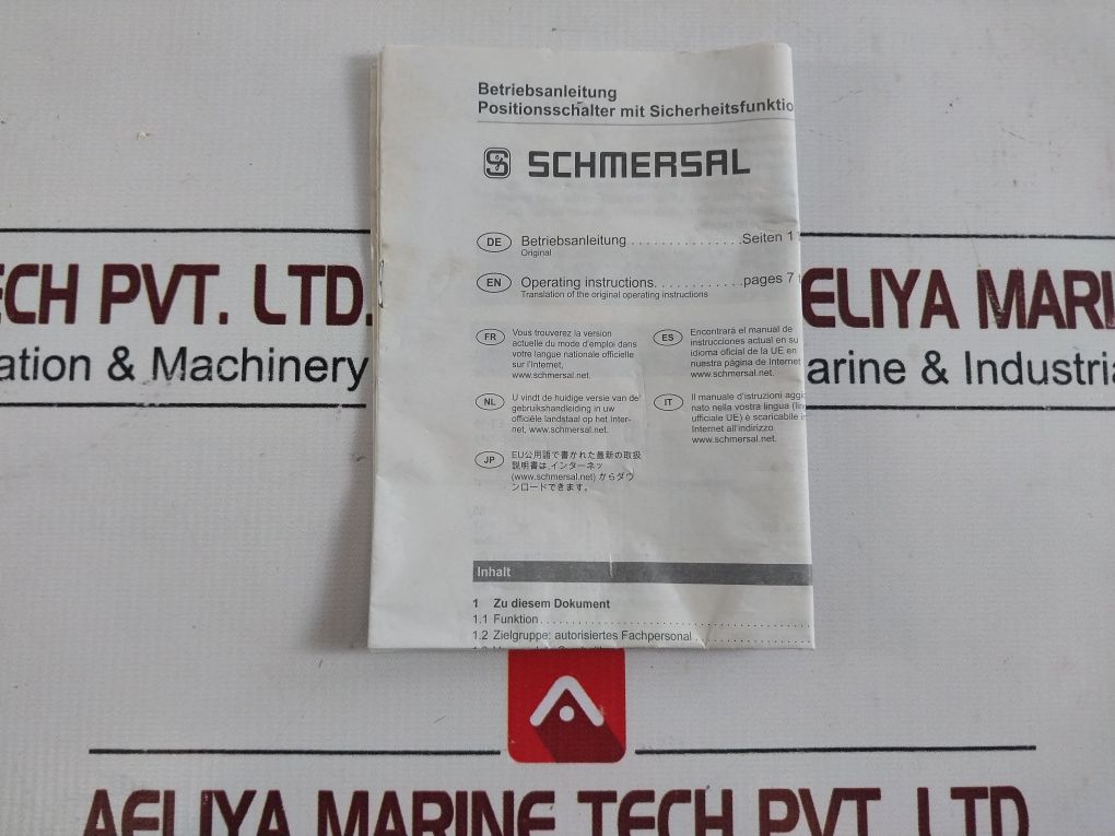 Schmersal Z4Vh 336-11Z-m20 Limit Switch
