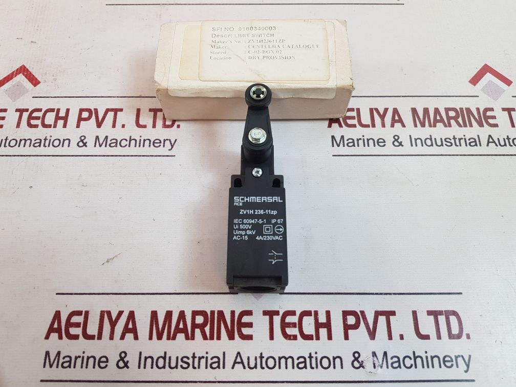 Schmersal Zv1H 236-11Zp Limit Switch
