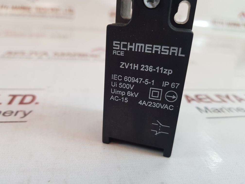 Schmersal Zv1H 236-11Zp Limit Switch