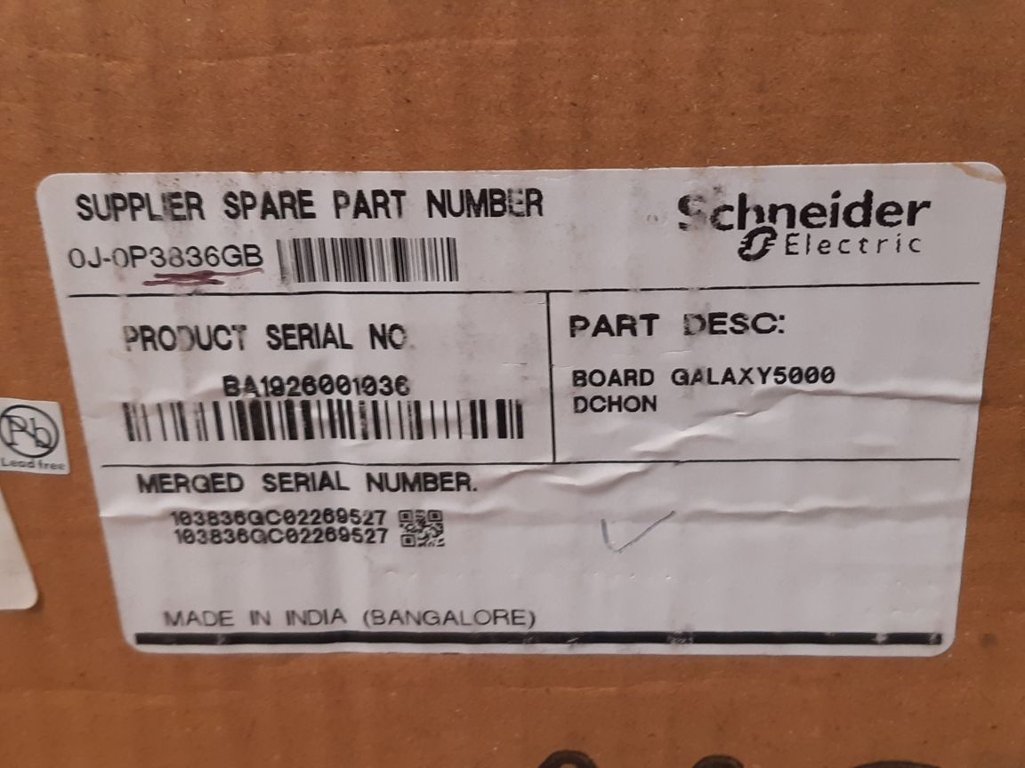 Schneider 640-3400116000Gb-z Electronic Pc Board