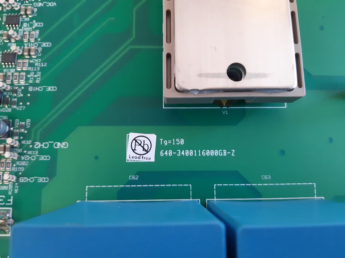 Schneider 640-3400116000Gb-z Electronic Pc Board