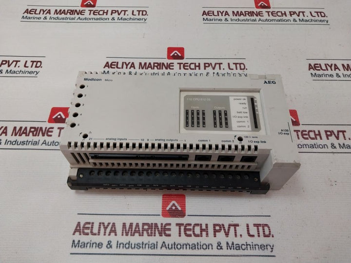 Schneider Aeg 110 Cpu 612 03 Modicon Micro Cpu Module