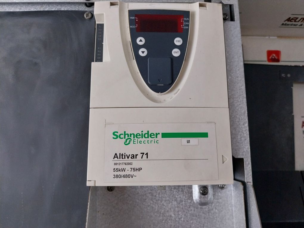 Schneider Atv71Hd55N4Z Variable Speed Drive 75°C