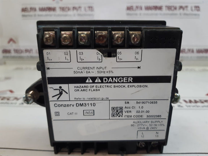 Schneider Conzerv Dm3110 Amp Meter Ver 02.01.00 
