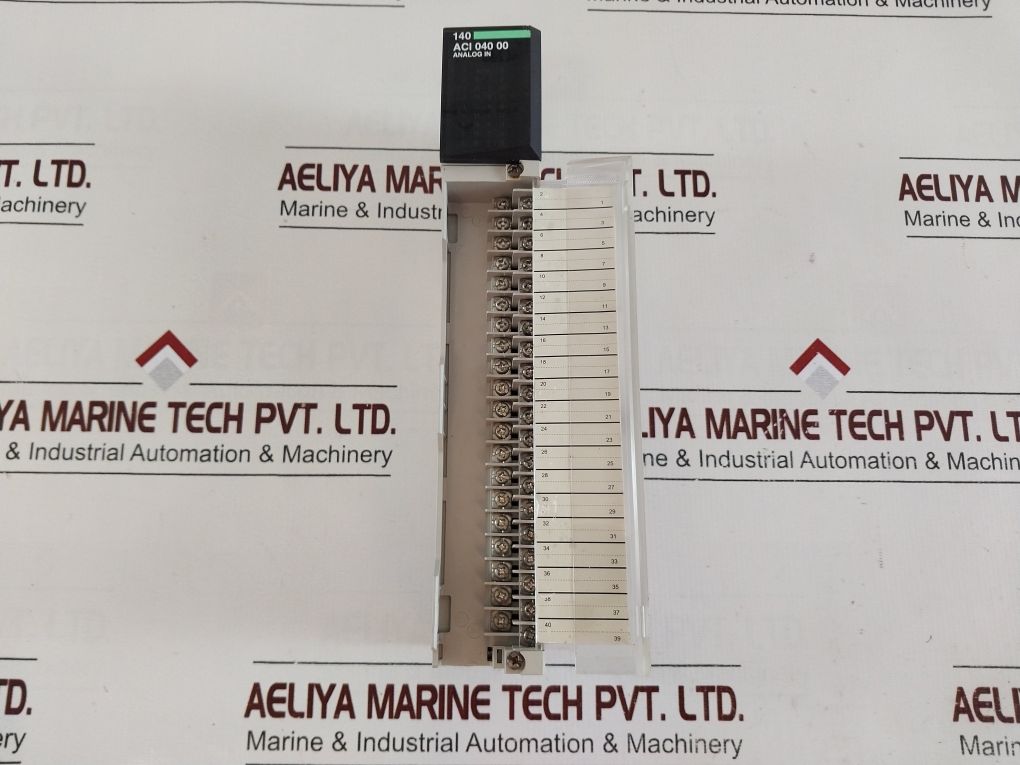 Schneider Electric 140Aci04000 Analog Input 16 Chan Current Module Pv:02 Sv:01