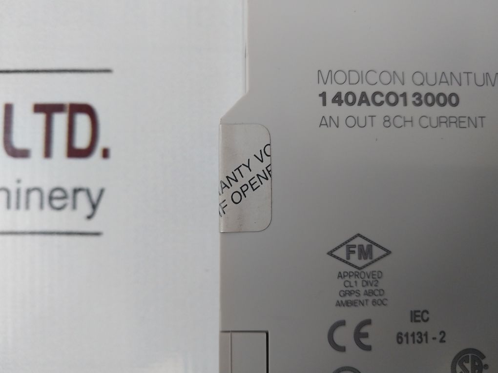 Schneider Modicon Quantum 140Aco13000 Analog Current Sink Output Module