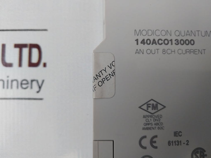 Schneider Modicon Quantum 140Aco13000 Analog Current Sink Output Module