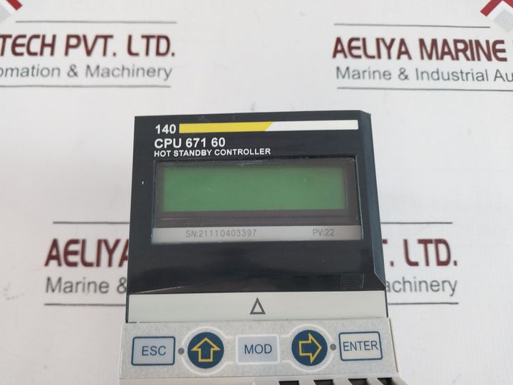 Schneider Electric 140Cpu67160 Hot Standby Controller