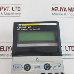 Schneider Electric 140Cpu67160 Hot Standby Controller