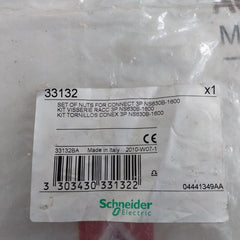 Schneider Electric 33132 Set Of Nuts For Connect 3P Ns630B-1600