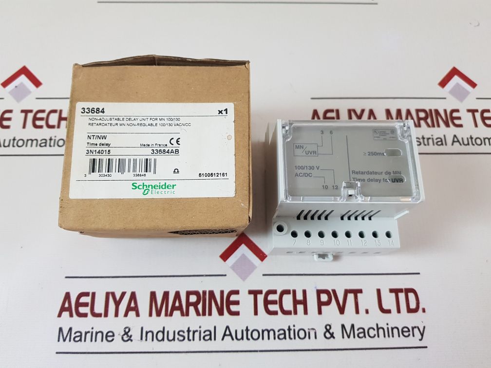 Schneider Electric 33684 Delay Unit Mnr 100/130V S
