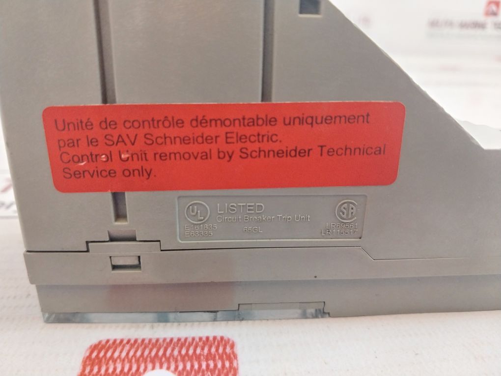 Schneider Electric 47603 Circuit Breaker Trip Unit (Without Battery)
