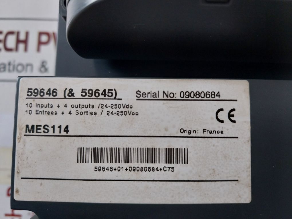 Schneider Electric 59600 S10Mx Xxx Jxx Xnt Digital Relay