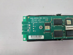 Schneider Electric 640-0552A Rev 05 Display Board