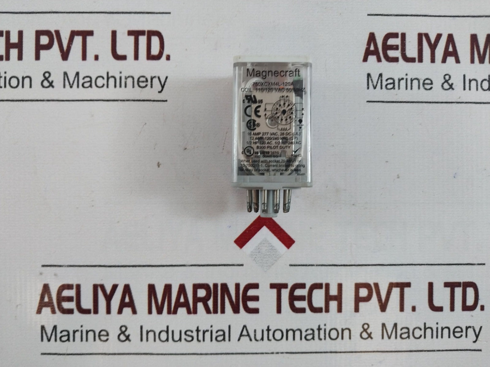 Schneider Electric Magnecraft 750Xcxm4L-120A Relay