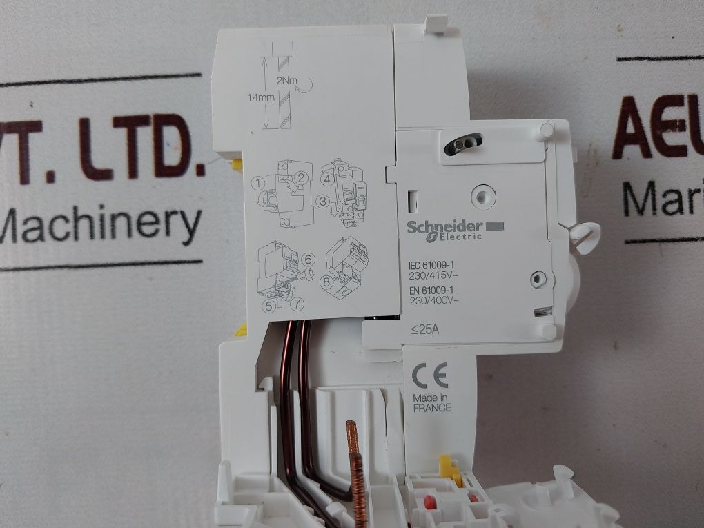 Schneider Electric A9V41225 Add-on Residual Current Device Vigi Ic60