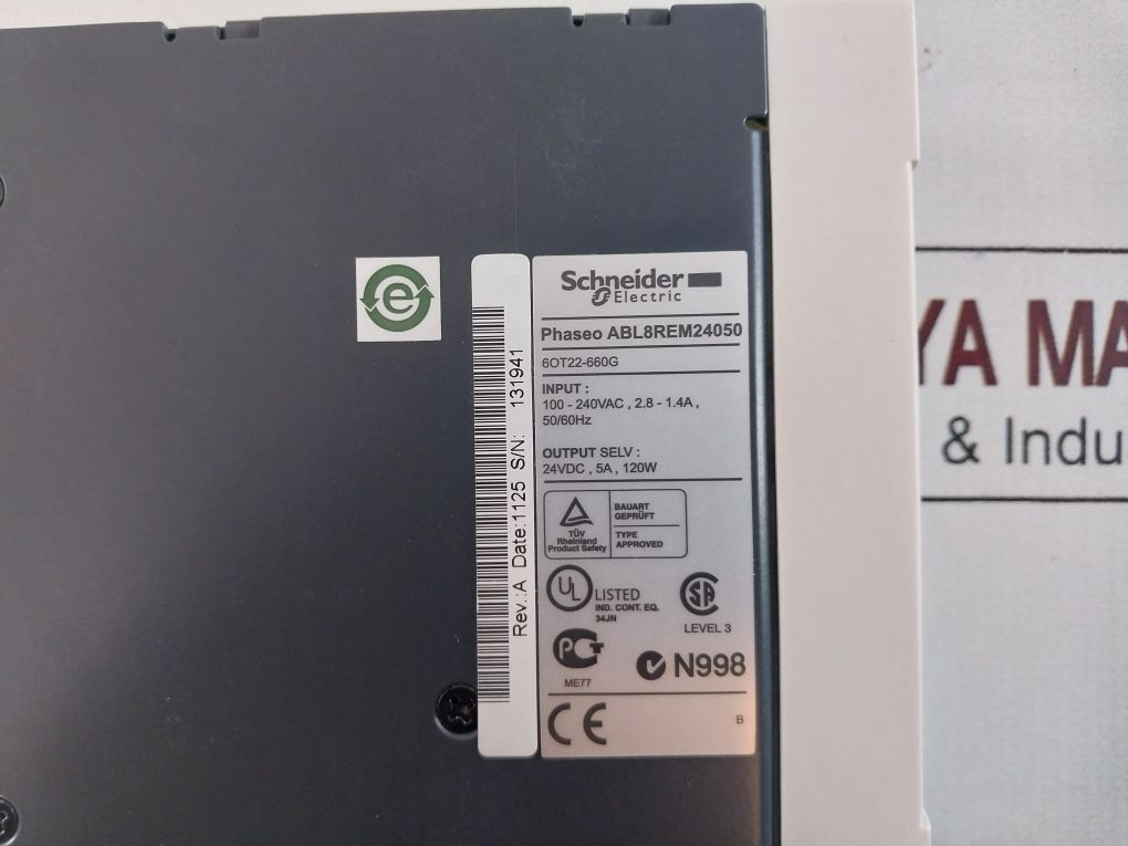 Schneider Electric Abl8Rem24050 Optimum Power Supply
