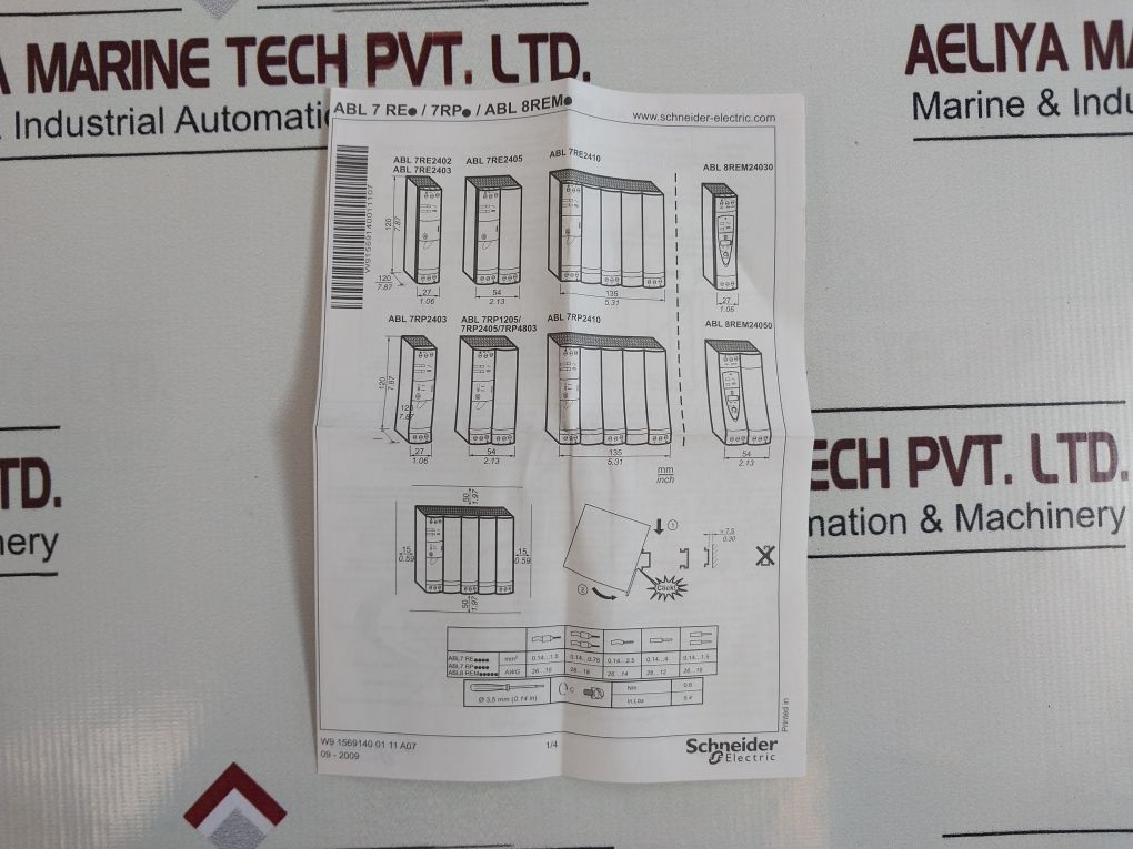 Schneider Electric Abl8Rem24050 Optimum Power Supply