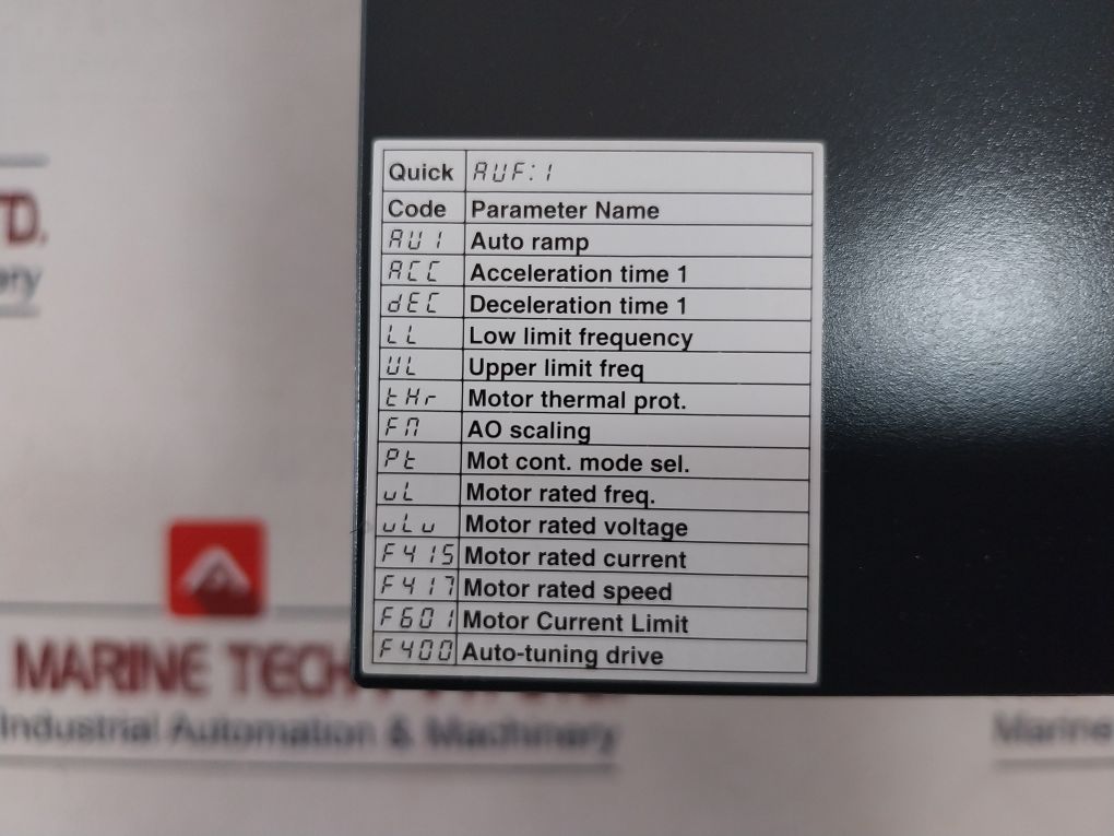 Schneider Electric Atv212Hd11N4 Ac Speed Drive