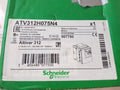 Schneider electric atv312h075n4 ac speed drive