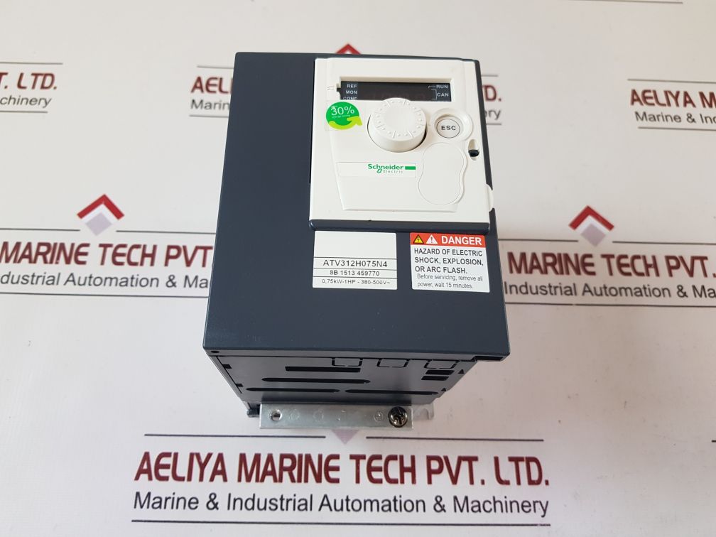 Schneider electric atv312h075n4 ac speed drive