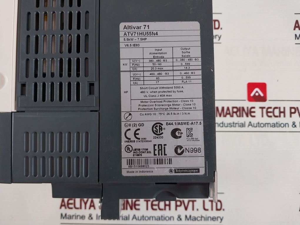 Schneider Electric Atv71Hu55N4