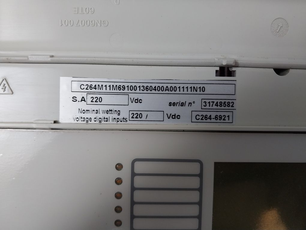 Schneider Electric Micom C264 Protection Relay Display