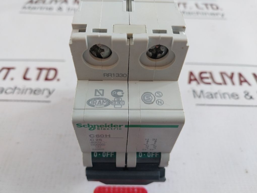 Schneider Electric C60H C25 Circuit Breaker 24989