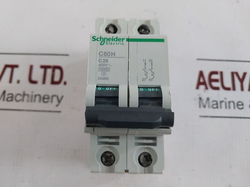 Schneider Electric C60H C25 Circuit Breaker 24989