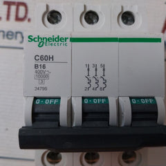 Schneider Electric C60H Thermal Magnetic Circuit Breaker