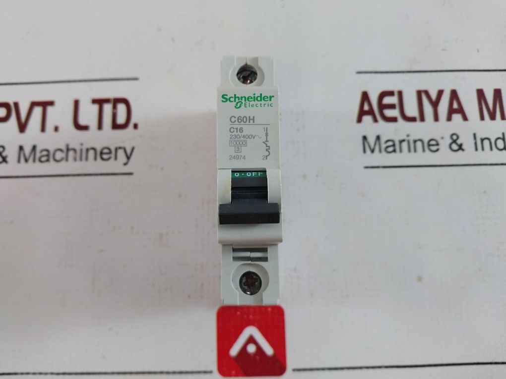 Lot Of 24X Schneider Electric C60H C16 Miniature Circuit Breaker