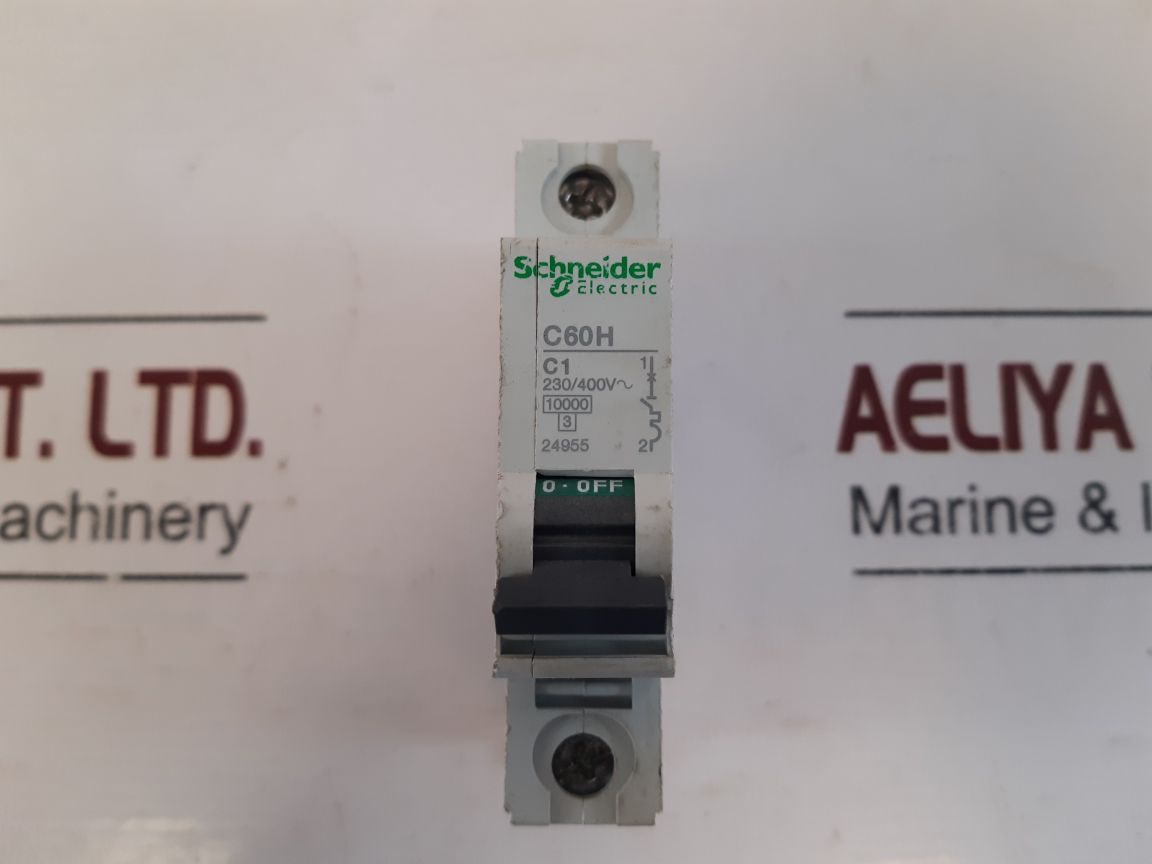 Schneider Electric C60H C1 Circuit Breaker 230/400V~