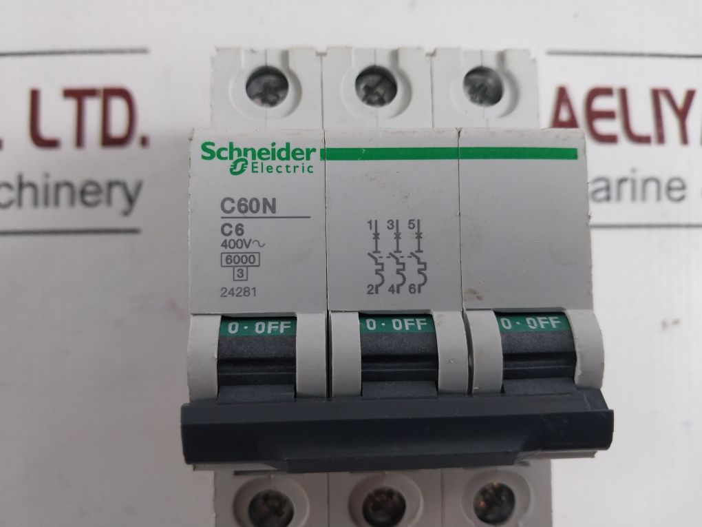 Schneider Electric C60N C6 Circuit Breaker