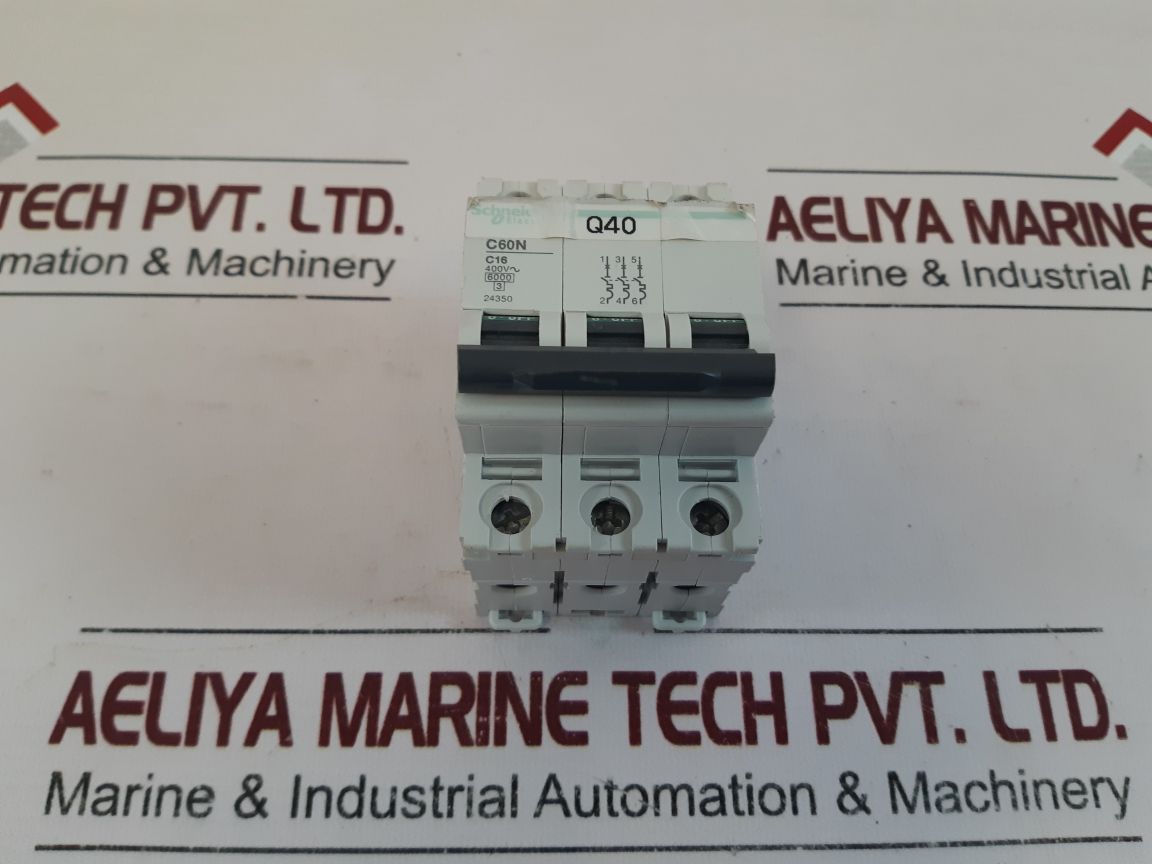 Schneider Electric C60N C16 Circuit Breaker