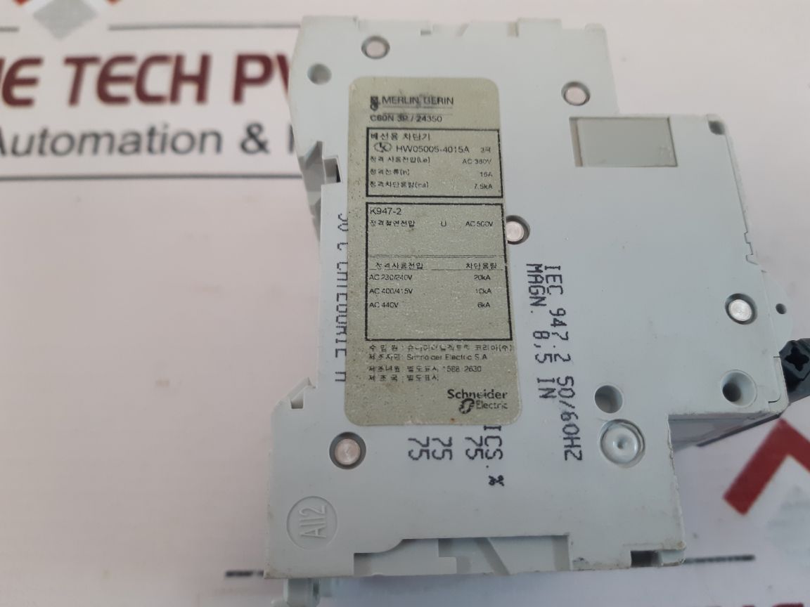 Schneider Electric C60N C16 Circuit Breaker