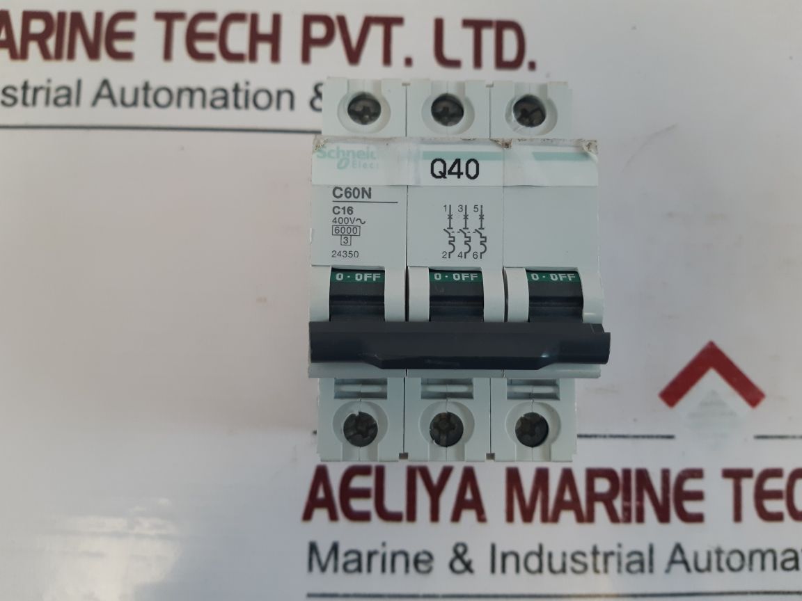 Schneider Electric C60N C16 Circuit Breaker