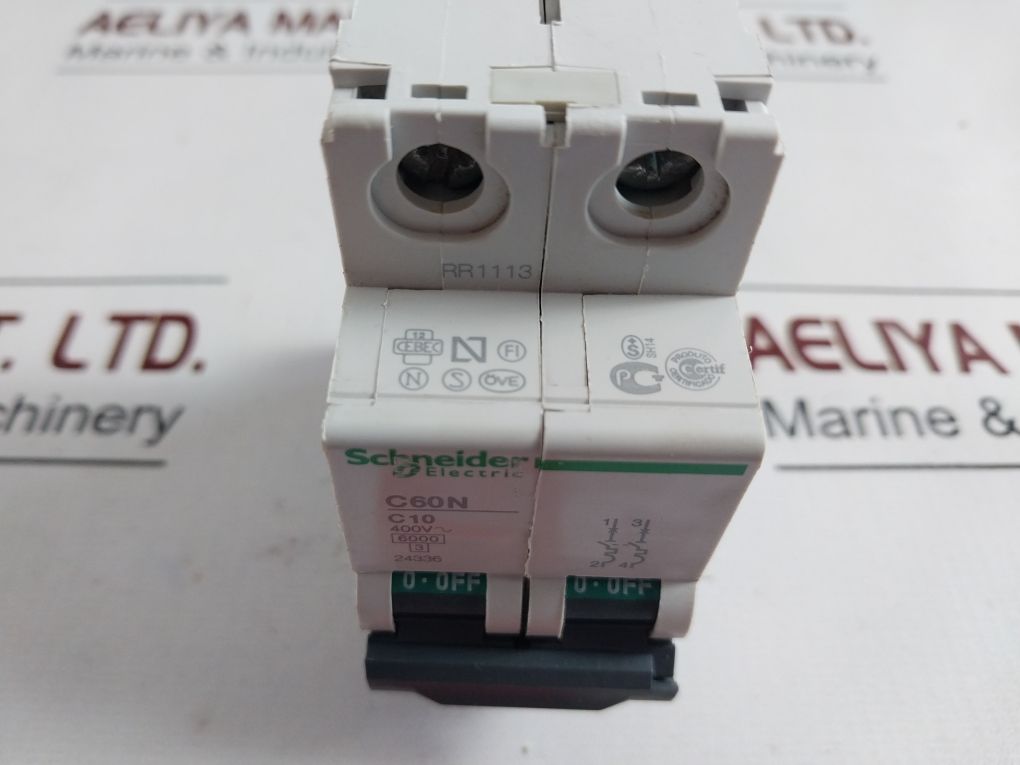 Schneider Electric C60N C10 Circuit Breaker