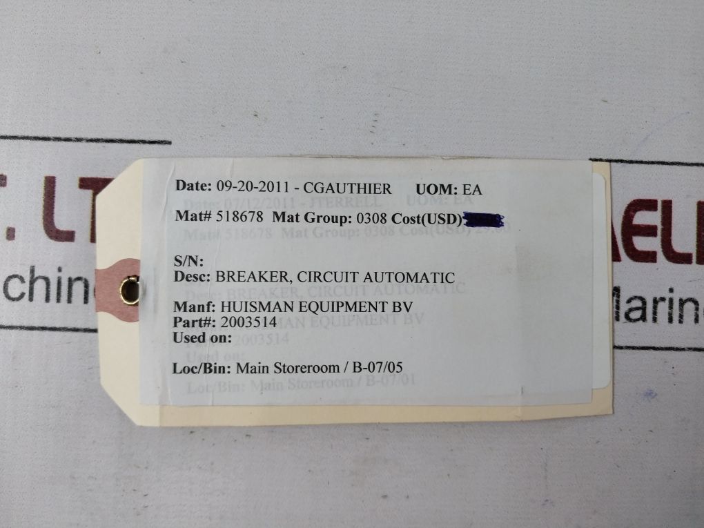 Schneider Electric C60N C6 Circuit Breaker