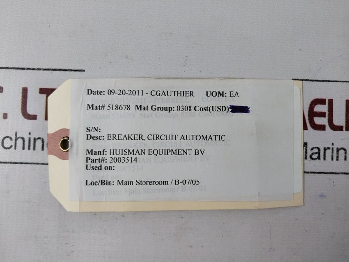 Schneider Electric C60N C6 Circuit Breaker