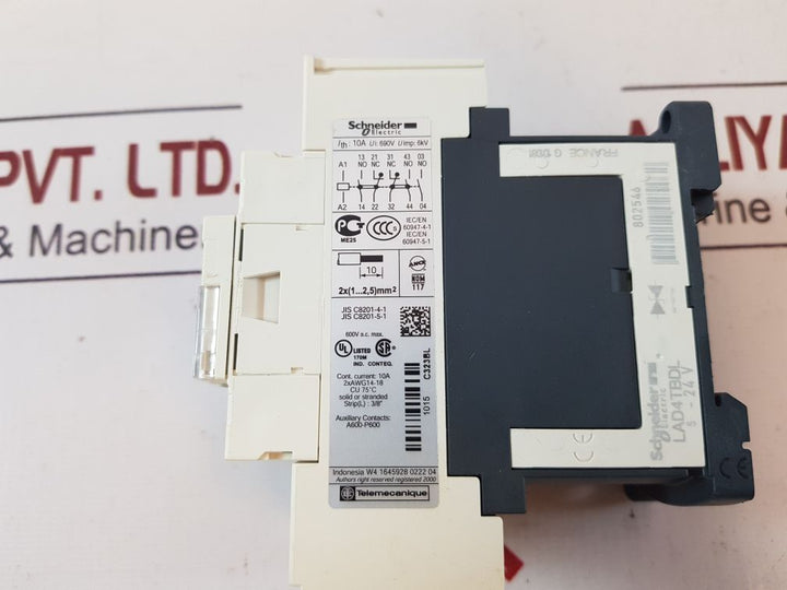 Schneider/Telemecanique Cad323 Bl Control Relay
