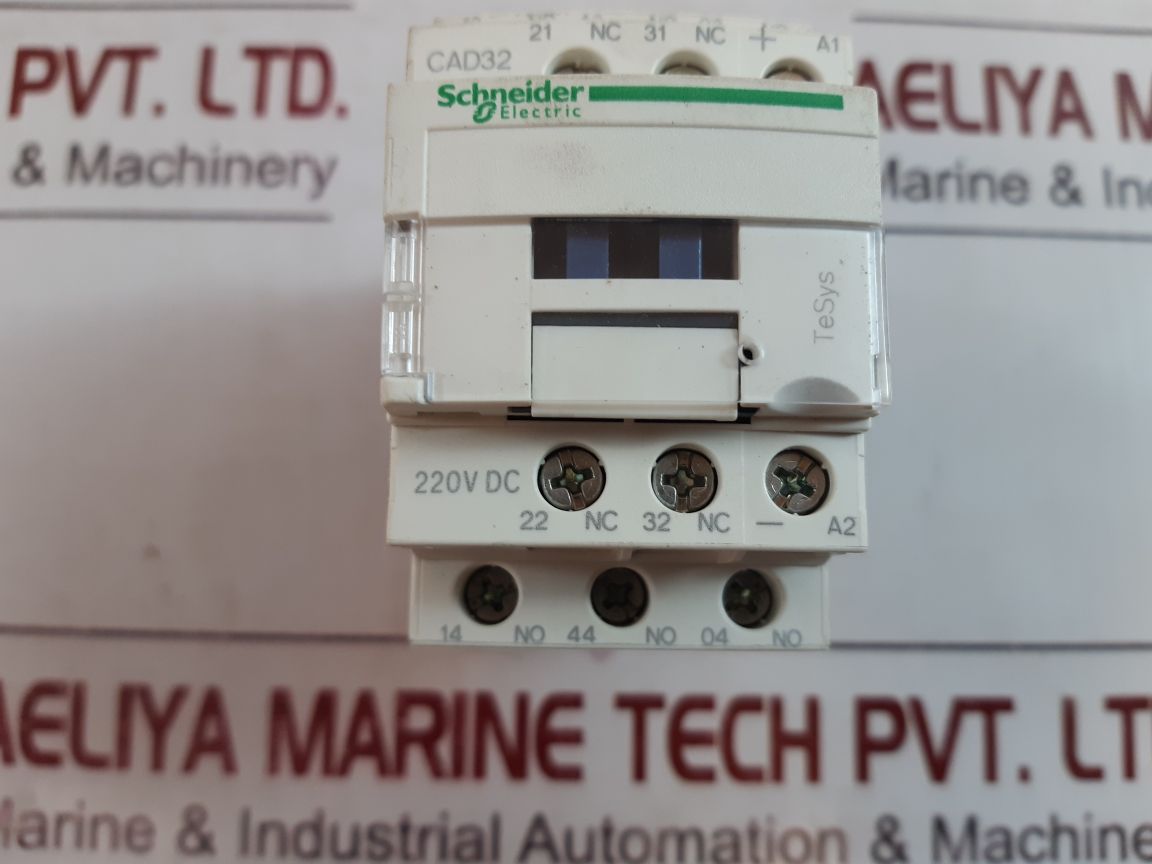 Schneider electric cad32md control relay 220v dc